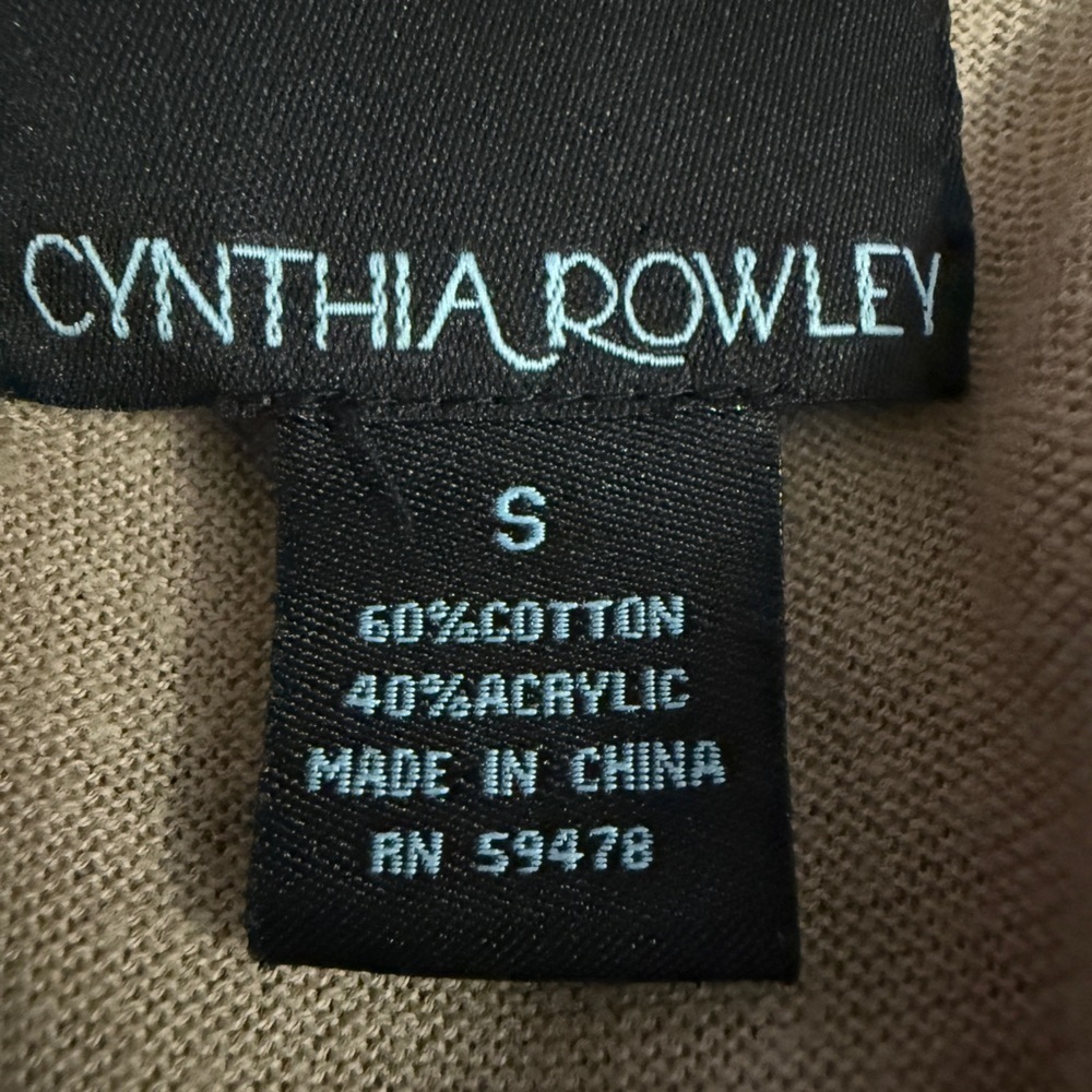 Cynthia Rowley Tan Festival Fringed Vest Sleeveless Long Small - Picture 2 of 10